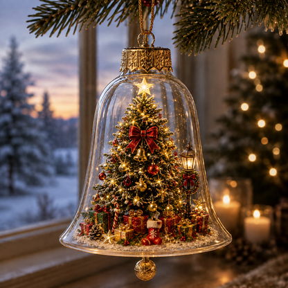 🔥 Limited Time 69% OFF🔔✨ Glowing Christmas Bell – A Magical Light-Up Holiday Decoration