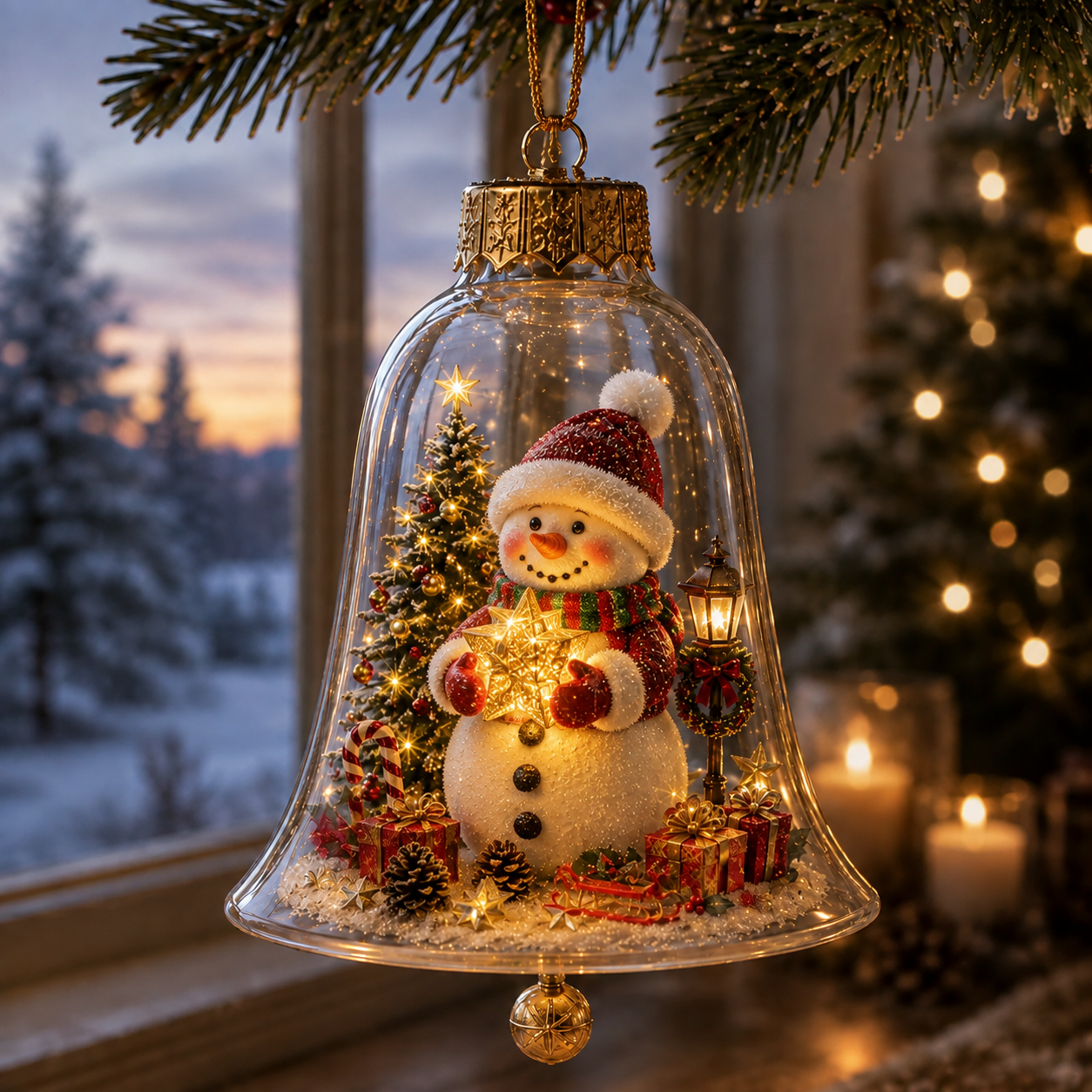 🔥 Limited Time 69% OFF🔔✨ Glowing Christmas Bell – A Magical Light-Up Holiday Decoration