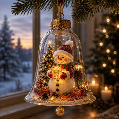 🔥 Limited Time 69% OFF🔔✨ Glowing Christmas Bell – A Magical Light-Up Holiday Decoration