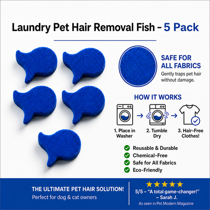 💦Laundry Pet Hair Removal FishS