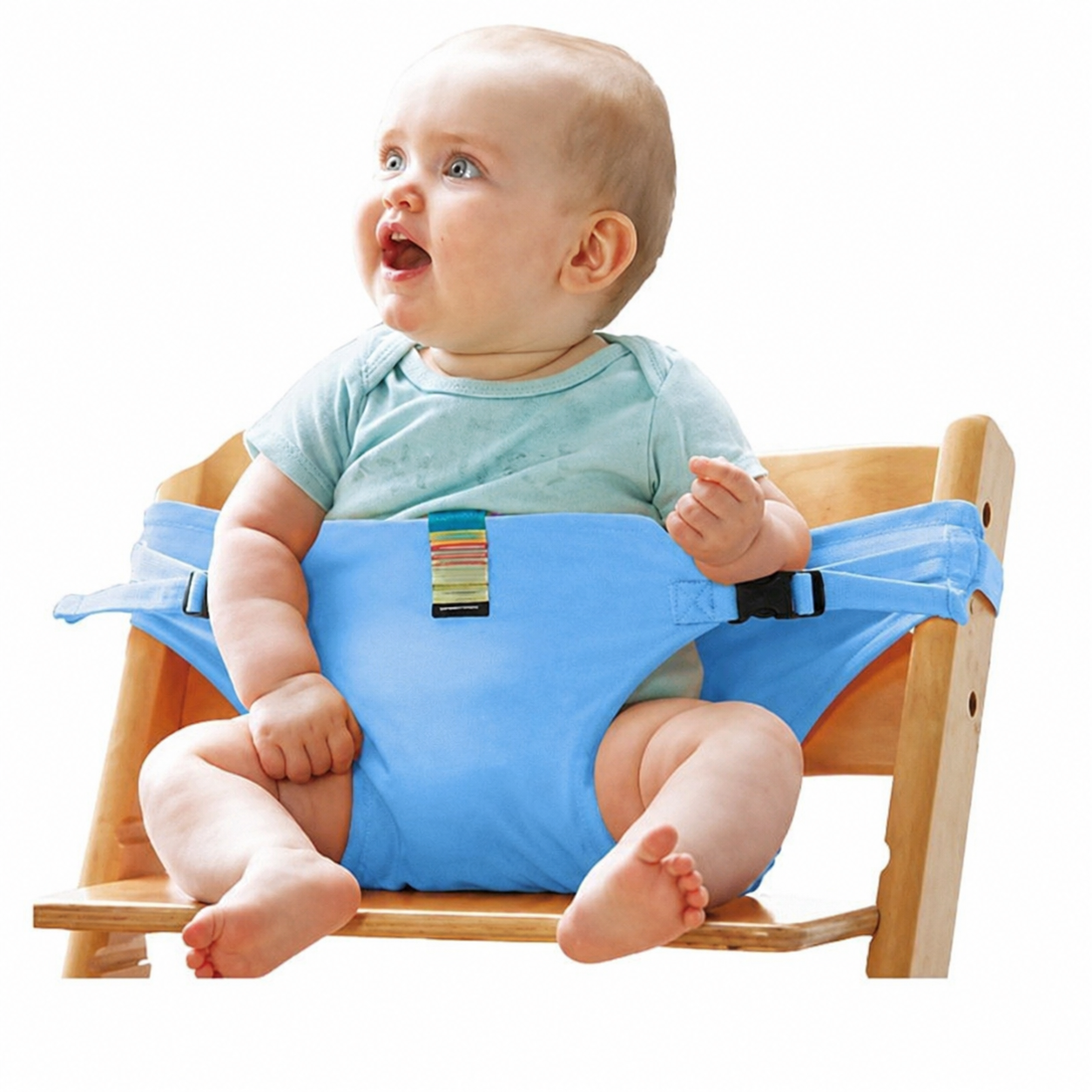 Baby High Chair Seat Belts - Portable Dining Straps Holder