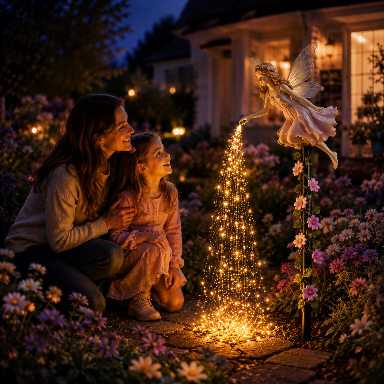 🔥Today 50% OFF🧚‍♀️Fairy Sprinkling Magic Dust Garden Light🌸