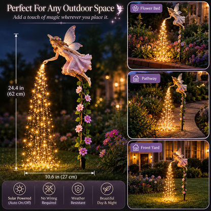 🔥Today 50% OFF🧚‍♀️Fairy Sprinkling Magic Dust Garden Light🌸