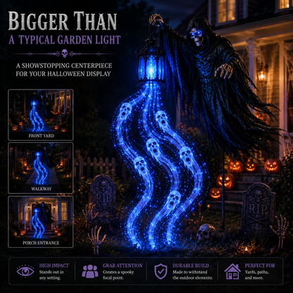 🎁Today 50% OFF🎁💀Halloween Soul Harvester Animated Garden Light