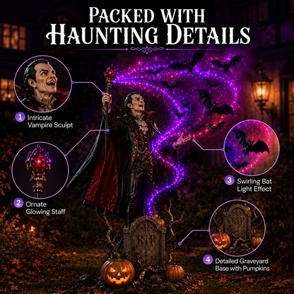 🎁Today 49% OFF🎁🦇Vampire Summoning Bats Garden Light