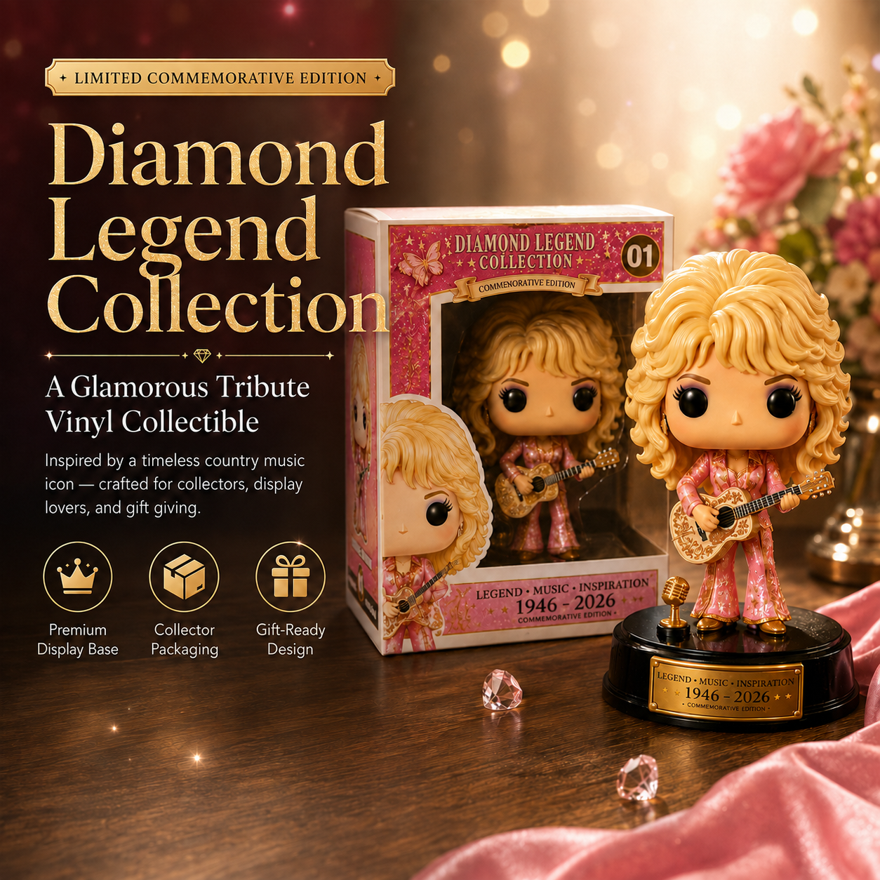 Forever Remembered Memorial Tribute Vinyl Figure