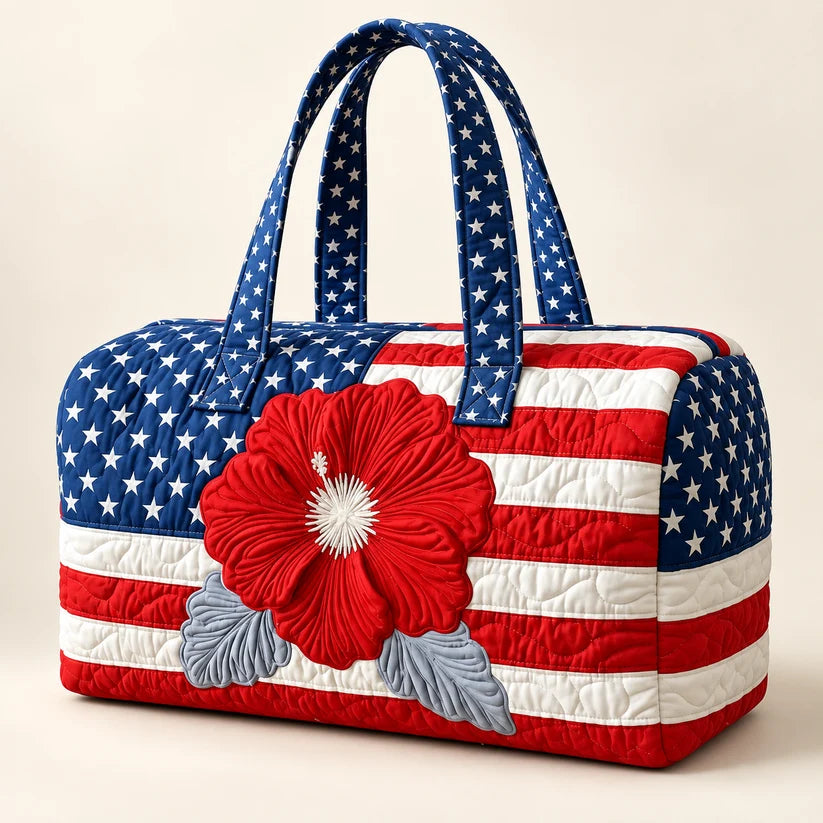 Handmade Quilted USA Tote Bag 🇺🇸 Proudly American-made💖