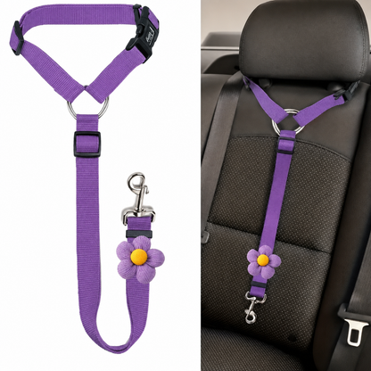 🔥BUY 1 GET 1 FREE 🔥Enjoy Stress-Free Drives with Your Pup: 2-Pack Dog Travel Safety Belts 🐶🚗