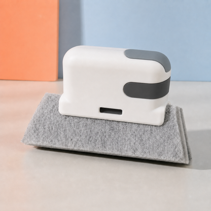 3-in-1 Window Track Cleaning Tool with Scrubbing Pad