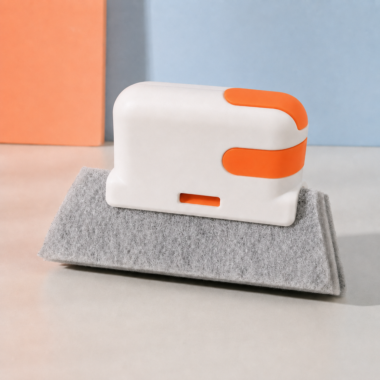 3-in-1 Window Track Cleaning Tool with Scrubbing Pad