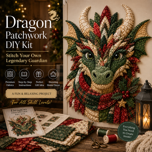 🔥 Last Day 50% OFF - Dragon Patchwork DIY Kit🐉✨