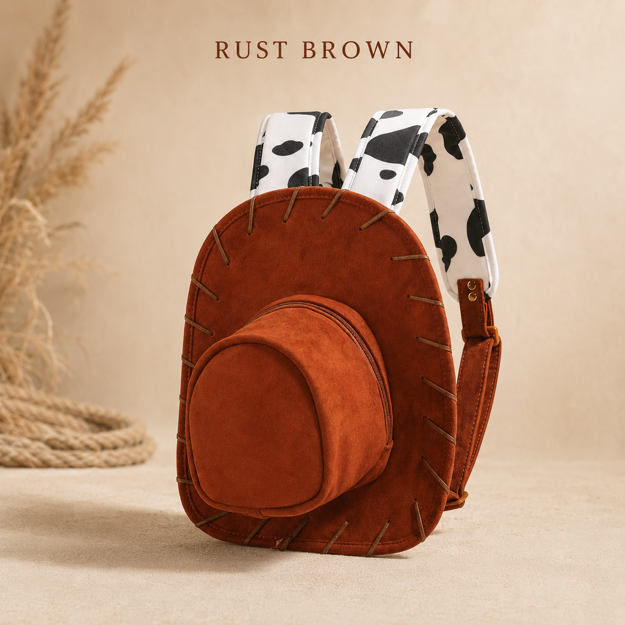 🔥LAST DAY DEAL – Western Cowboy Hat-Shaped Backpack