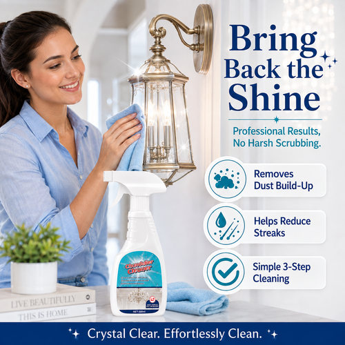 🔥 LAST DAY: Buy 2 Get 1 FREE — Powerful Chandelier Cleaner Spray