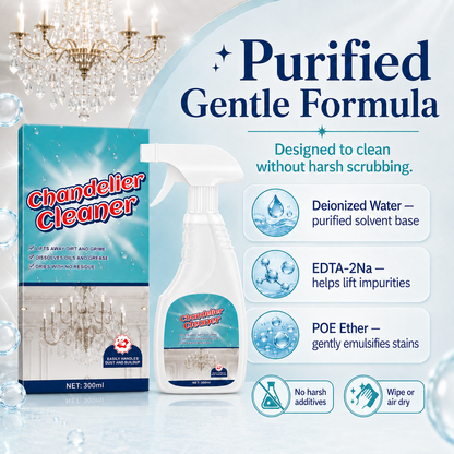 🔥 LAST DAY: Buy 2 Get 1 FREE — Powerful Chandelier Cleaner Spray