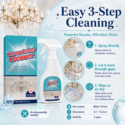 🔥 LAST DAY: Buy 2 Get 1 FREE — Powerful Chandelier Cleaner Spray
