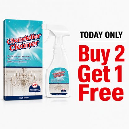 🔥 LAST DAY: Buy 2 Get 1 FREE — Powerful Chandelier Cleaner Spray