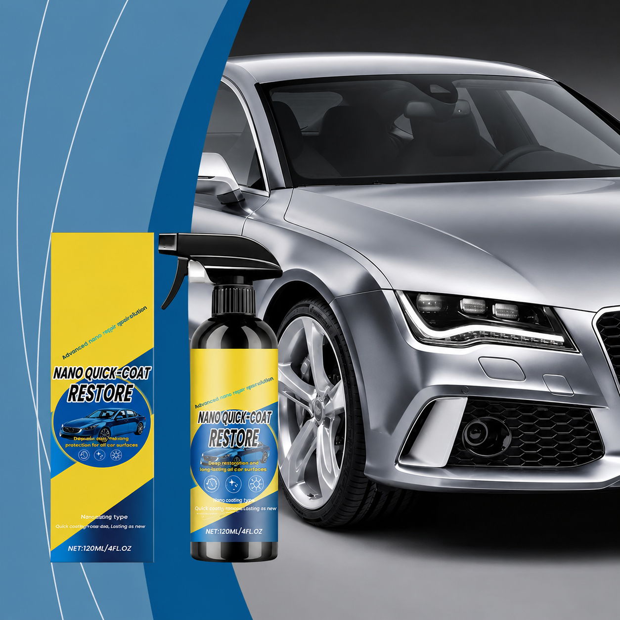 🔥 LAST DAY: Buy 2 Get 1 FREE — Automotive Nano Coating Spray
