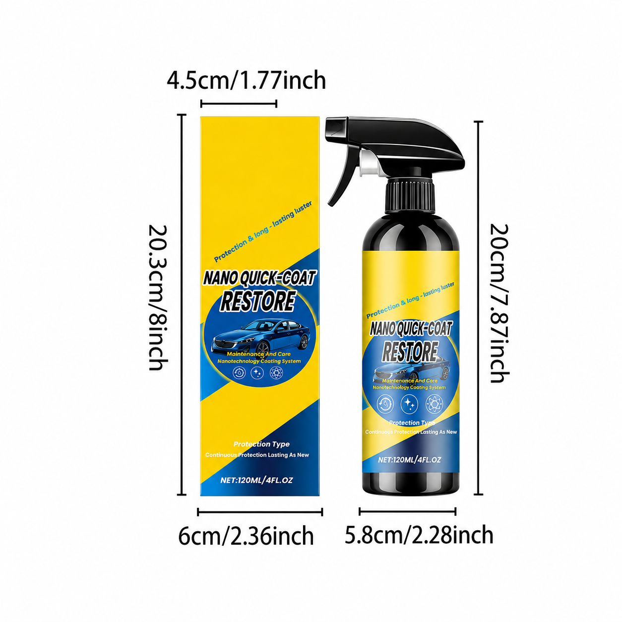 🔥 LAST DAY: Buy 2 Get 1 FREE — Automotive Nano Coating Spray