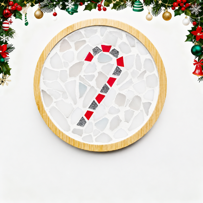 DIY Mosaic Christmas Coaster Kit