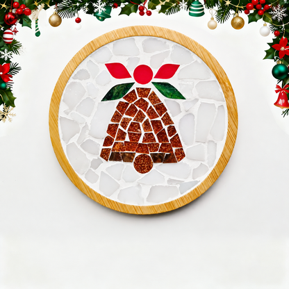 DIY Mosaic Christmas Coaster Kit