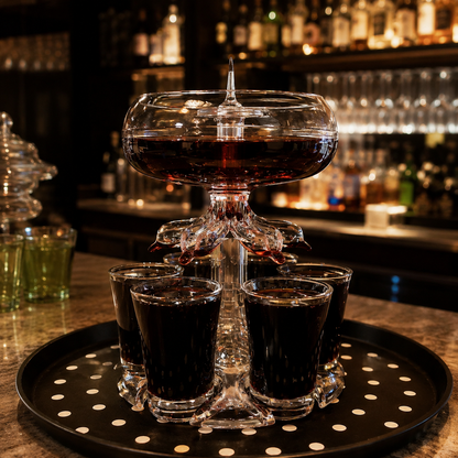 🔥40% OFF Today! 6-Shot Party Beverage Dispenser with Glasses