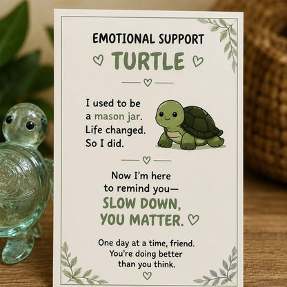 💌Emotional Support Animal Gift – A Tiny Companion with a Big Heart