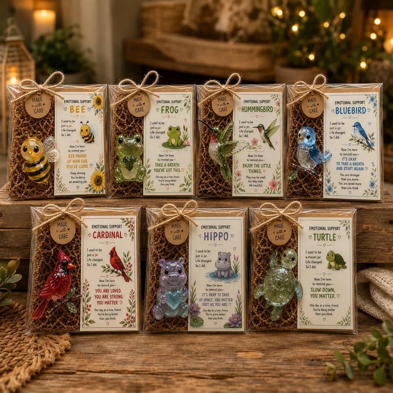 💌Emotional Support Animal Gift – A Tiny Companion with a Big Heart