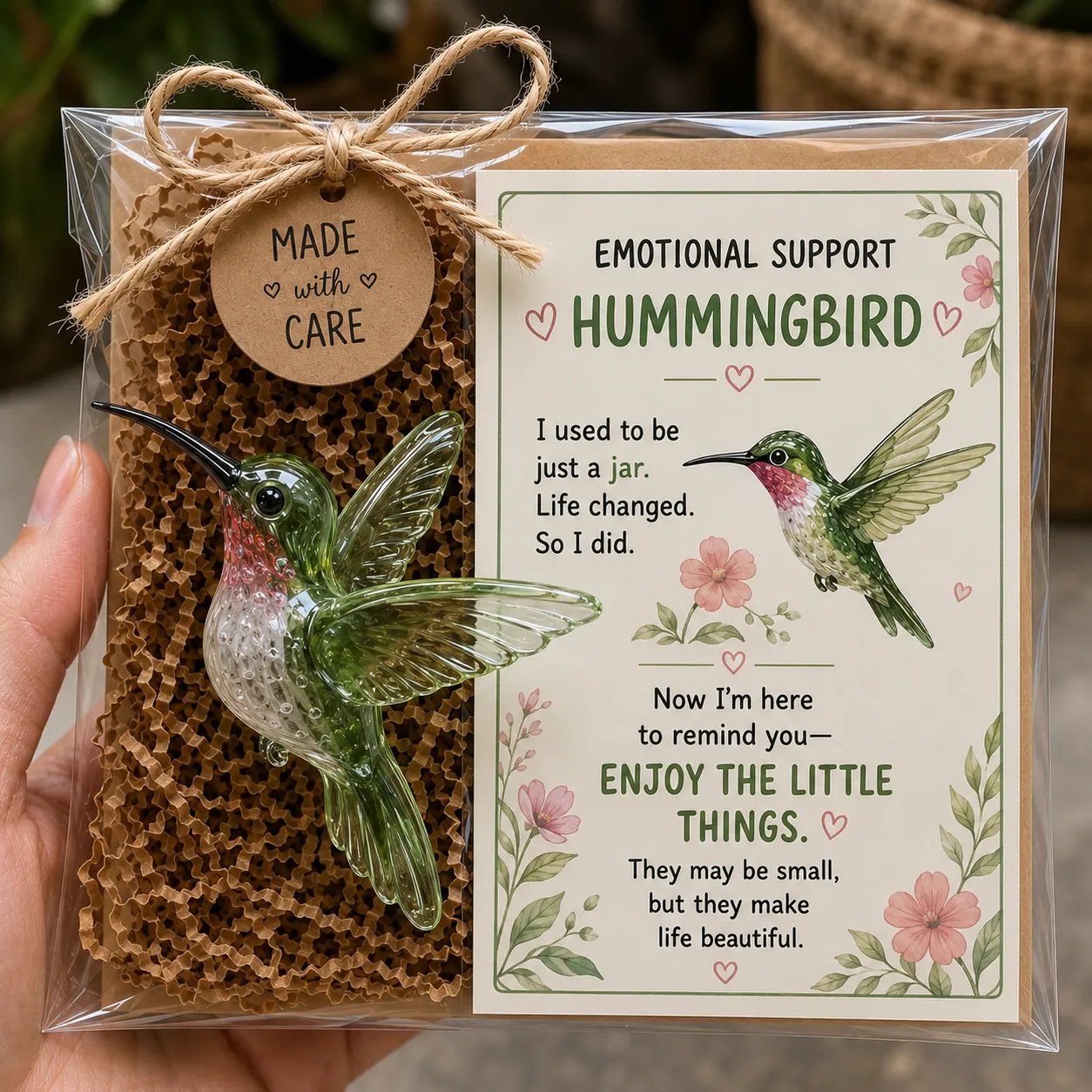 💌Emotional Support Animal Gift – A Tiny Companion with a Big Heart