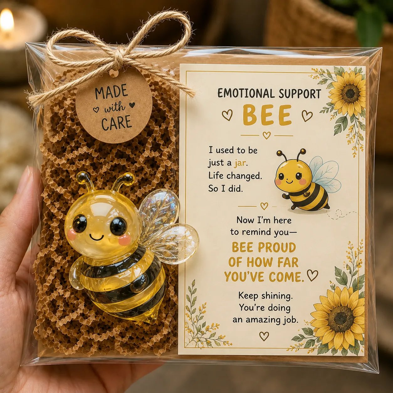 💌Emotional Support Animal Gift – A Tiny Companion with a Big Heart