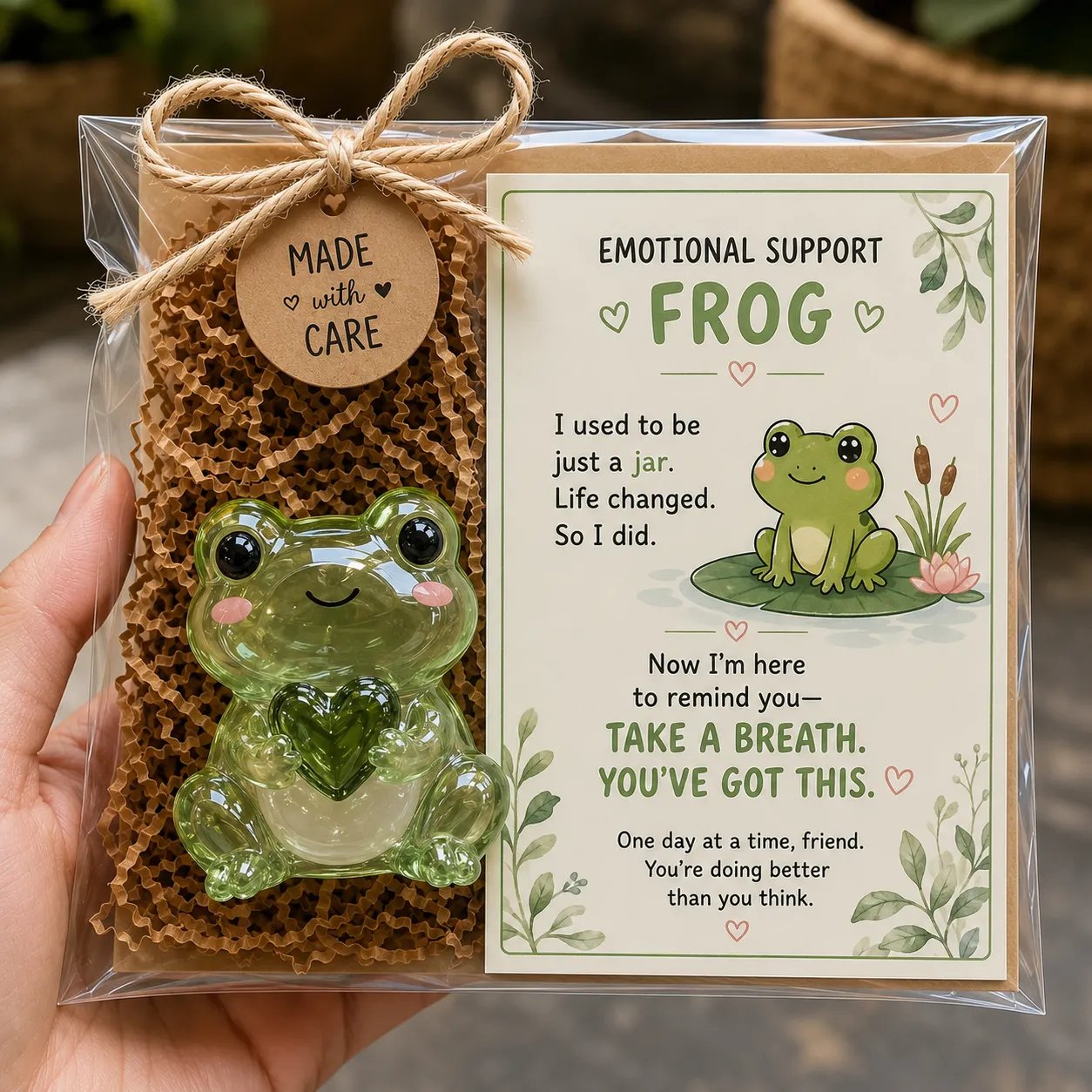 💌Emotional Support Animal Gift – A Tiny Companion with a Big Heart
