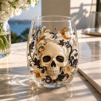 🎃 3D Halloween Glassware Collection | Spooky Sips & Cozy Glow