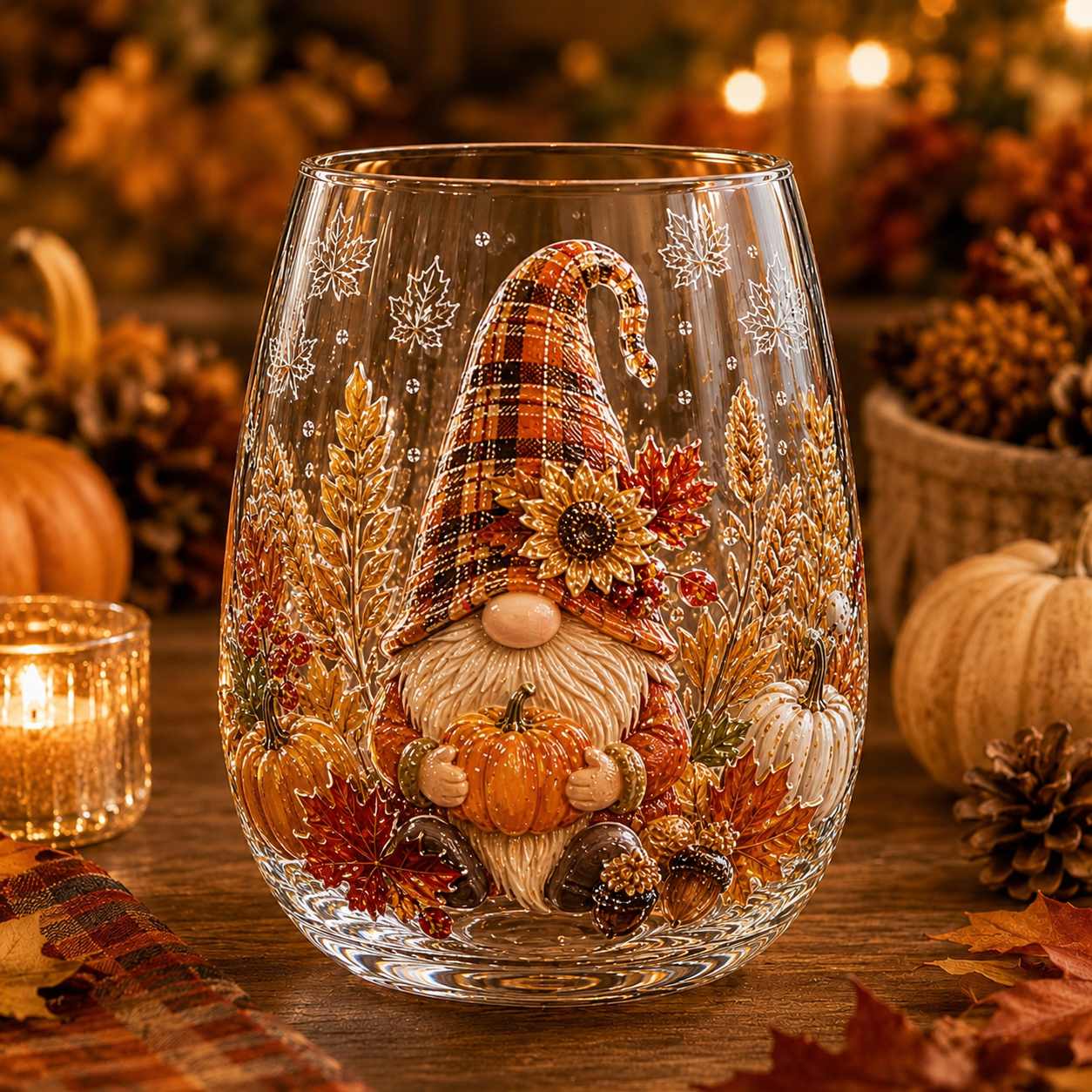 Woodland Owl Harvest design