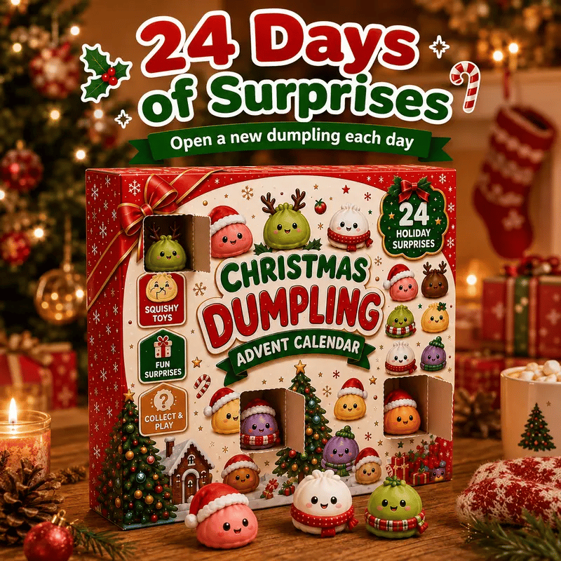 🔥Last day with huge discounts!– 🎄🥟24 Days of Squishy Christmas Surprises