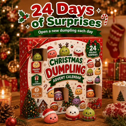 🔥Last day with huge discounts!– 🎄🥟24 Days of Squishy Christmas Surprises