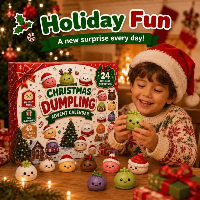 🔥Last day with huge discounts!– 🎄🥟24 Days of Squishy Christmas Surprises