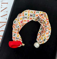 Colorful letter H