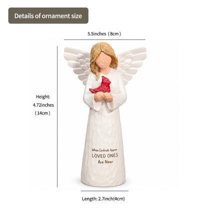 Forever in Our Hearts Memorial Angel Figurine Collection