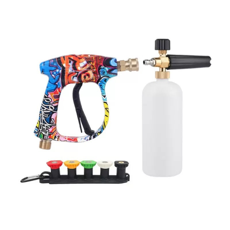 High Pressure Washer Gun with 5PCS Nozzles
