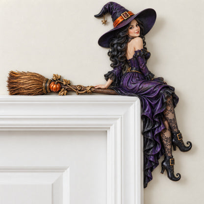 💀 Spooky Reaper Door Frame Corner Decor