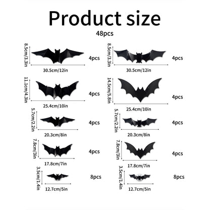 🦇Halloween 3D Lighted Bats