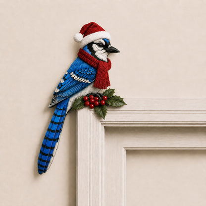 Wooden Cardinal Door Topper