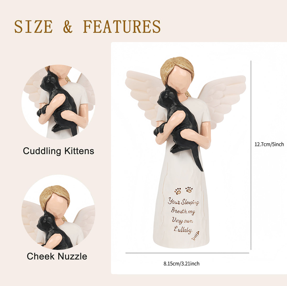 Memorial angel home display