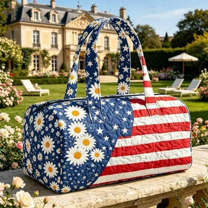 Jimmy Crafts - Handmade Quilted USA Tote Bag