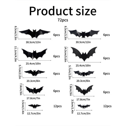 🦇Halloween 3D Lighted Bats