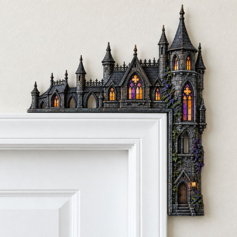 💀 Spooky Reaper Door Frame Corner Decor