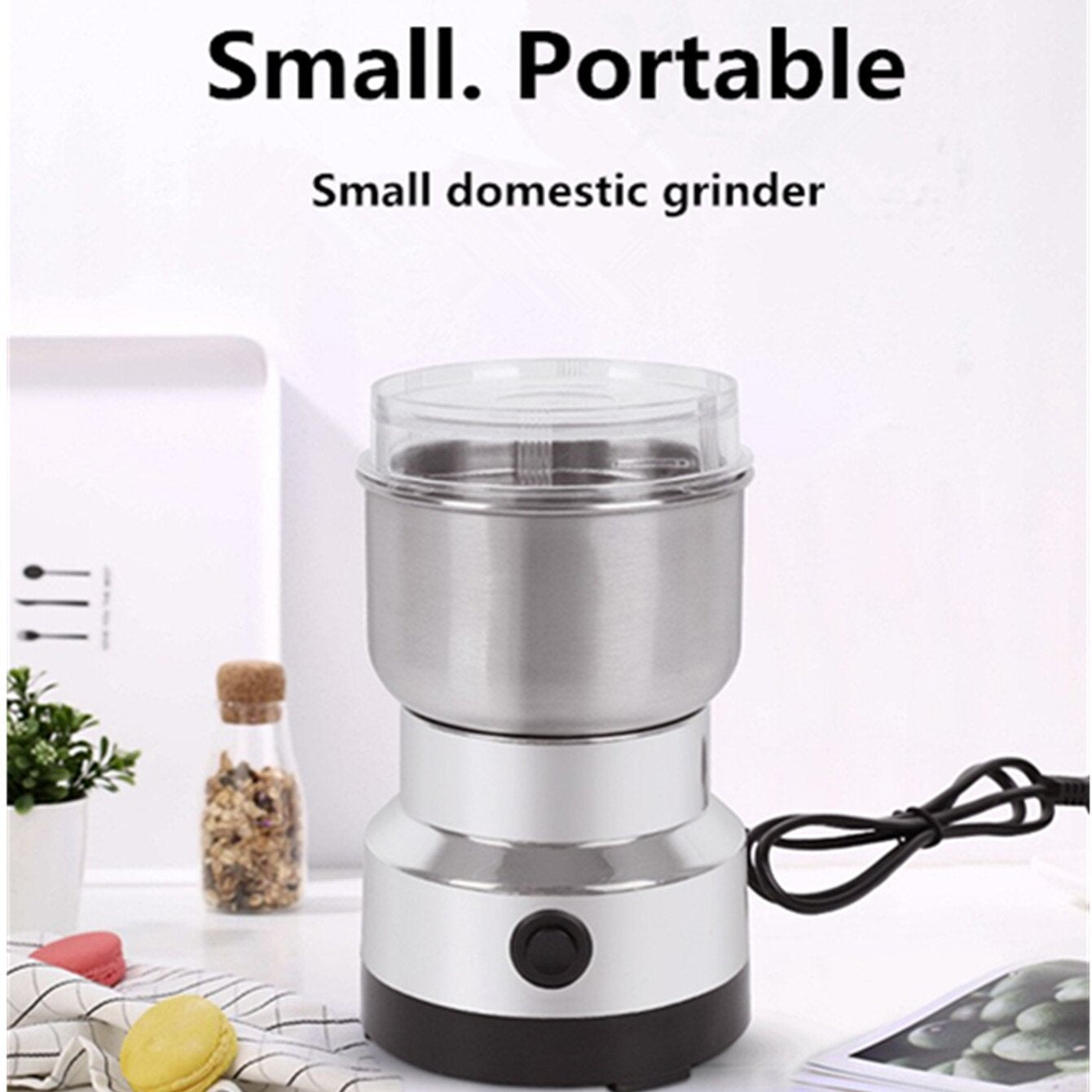 Dry ingredient grinding result