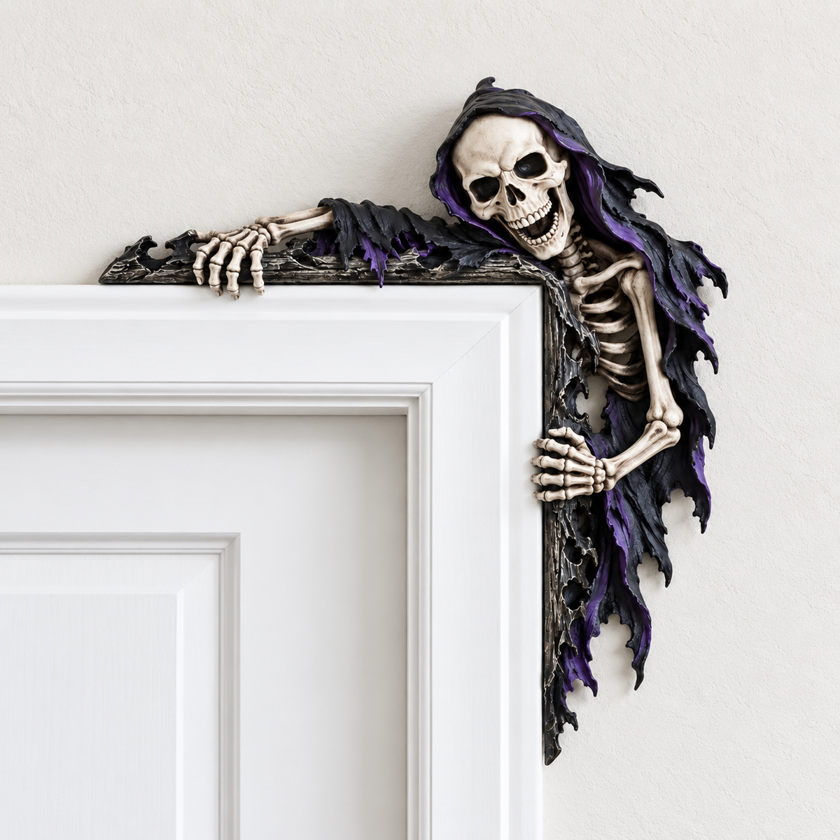 Spooky Reaper Door Frame Corner Decor