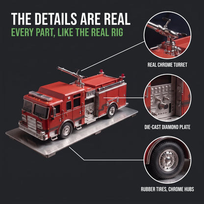 ⏰LAST DAY 60% OFF🚒PullBox - Firefighter Alarm Clock🔥