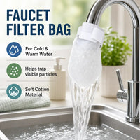 100Pcs Cotton Filter Bags + 20pcs Fixing Straps