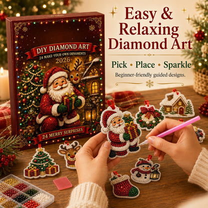 🔥Last Day 49% OFF - 🎄🎅 24 Christmas Ornaments To Make & Hang
